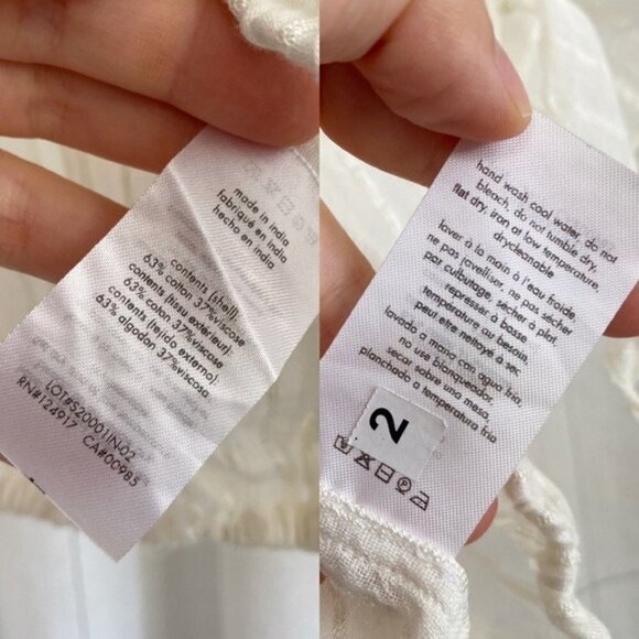 New Onia Colette Cropped Off-The-Shoulder Cotton-Blend Jacquard Top - Picture 8 of 12